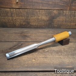 Superb Antique 1 ¼” James Howarth Socket Gouge Chisel - Refurbished