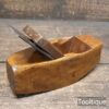 Vintage Marples Hibernia Beechwood Compass Plane - Refurbished Ready For Use
