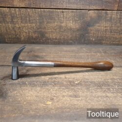 Antique Glazers Strapped Claw Hammer Bulbous Handle - Refurbished