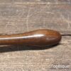 Antique Glazers Strapped Claw Hammer Bulbous Handle - Refurbished