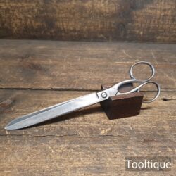 Vintage 8” Ridgely Paper Scissors - Refurbished Ready For Use