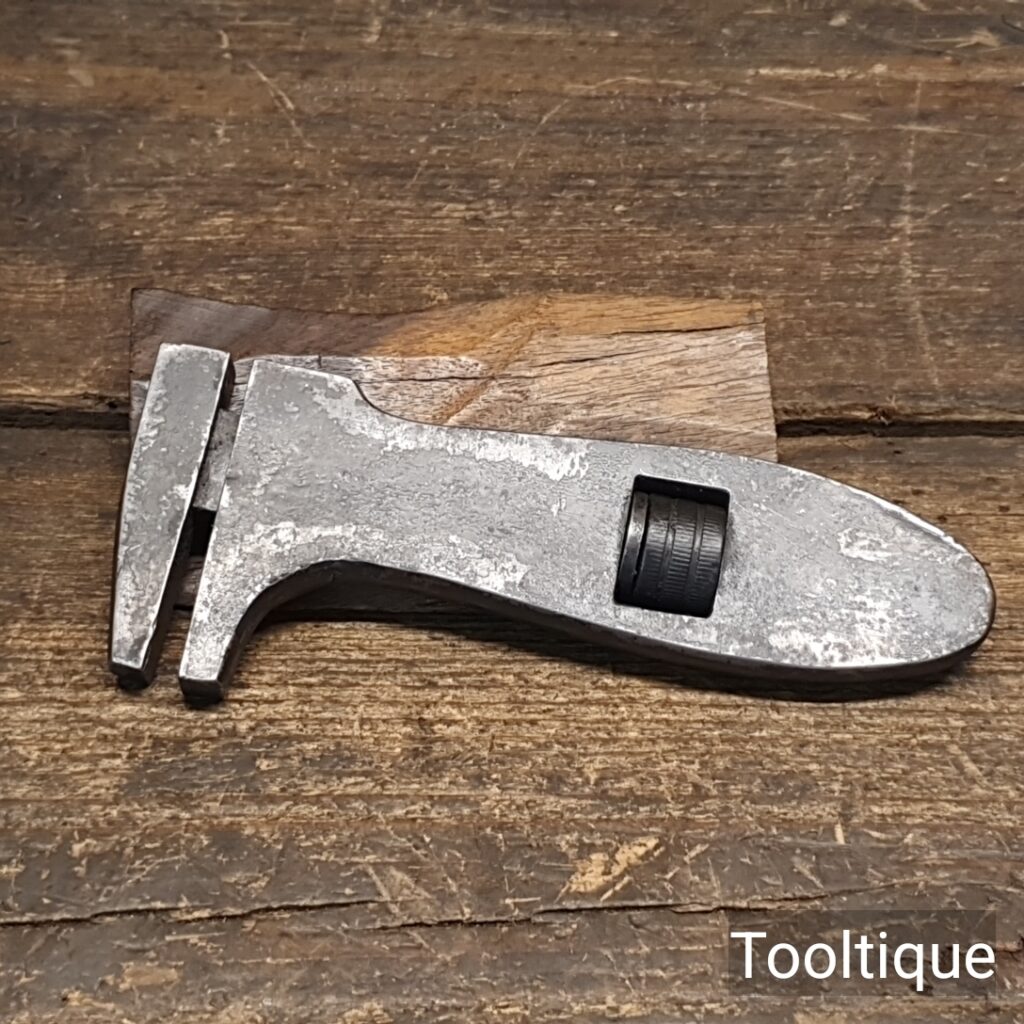 Vintage 5.5” Automotive Tool Roll Adjustable Spanner - Refurbished For Use