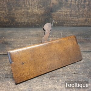 Unusual Vintage Profiled Beechwood Moulding Plane - Good Condition