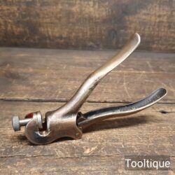 Vintage Eclipse No: 77 Brass Bodied Saw Setting Pliers - Refurbished For Use