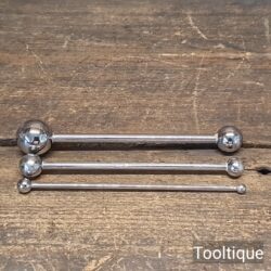 Vintage 3 Vintage Patternmakers Wax Fillet Rubber Tools - Good Condition