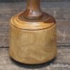 Bespoke Wood-Turned Reclaimed Old Lignum Vitae Mallet - Cherrywood Handle