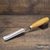 Vintage William Marples & Sons 1 1/8” Carpenters Gouge Chisel - Refurbished