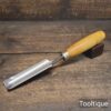 Vintage William Marples & Sons 1 1/8” Carpenters Gouge Chisel - Refurbished