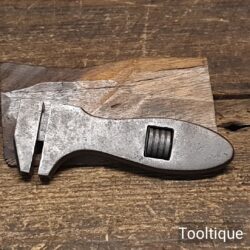Vintage 4 ½” FWK Thuringia Germany Adjustable Steel Wrench Spanner - Refurbished