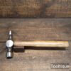 Vintage 12 oz Joiners Cross Pein Hammer Hardwood Handle - Refurbished