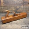Vintage Coachmakers Coach Door Rabbet Plane - Refurbished Ready For Use
