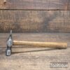 Vintage Stanley England 8oz Joiners Cross Pein Hammer - Refurbished