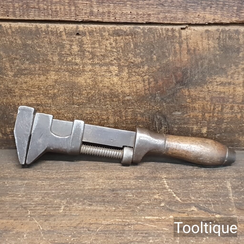 Vintage 8” Girard Wrench Mfg. Co. USA Adjustable Monkey Wrench - Good Condition
