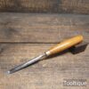 Vintage 7/16” I. Sorby Bevel Edge Chisel Boxwood Handle - Refurbished