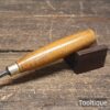 Vintage 7/16” I. Sorby Bevel Edge Chisel Boxwood Handle - Refurbished