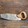 Vintage Floorboard Saw with Beechwood Handle - Sharpened Ready To Use