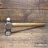 Vintage 2 lb Ball Pein Hammer With Hardwood Handle - Refurbished