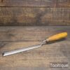 Vintage 1” Wm Marples Cranked Handled Long Series Bevel Edge Chisel - Refurbished