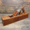 Vintage Carpenters Beechwood Jack Plane 2 3/8” Iron - Refurbished Ready For Use