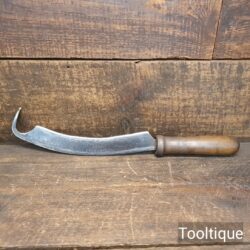 Vintage Farmers Beet Hook Field Tool - Sharpened Ready For Use