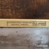 Vintage 10” W. Tyzack Turner No: 120 Brass Back Tenon Saw 15 TPI - Refurbished