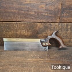 Vintage 10” Colver Bros ltd Dovetail Saw Pistol Grip 12 TPI - Fully Refurbished