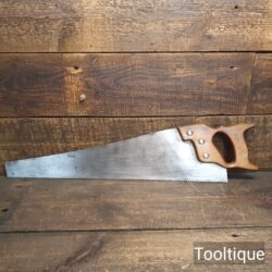 Vintage 22” Spear & Jackson Cross Cut Panel Saw 9 TPI - Refurbished & Sharpened