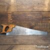 Vintage 22” Spear & Jackson Cross Cut Panel Saw 9 TPI - Refurbished & Sharpened