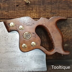  Antique 26” Henry Disston Rip Saw 6 TPI - Refurbished & Sharpened
