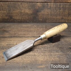 Scarce Vintage Marples 2” Wide Firmer Chisel Ash Handle - Refurbished For Use
