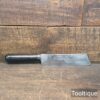Vintage Kindling Chopper Hardwood Handle - Sharpened Ready For Use