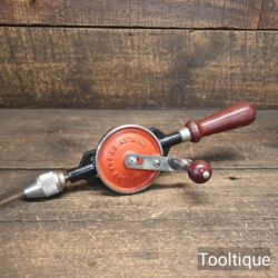 Vintage Stanley No: 03-803 Double Pinion Egg Beater Hand Drill -Good Condition