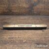 Vintage 10” John Rabone & Sons Ebony & Brass Spirit Level - Good Condition