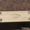 Vintage 10” John Rabone & Sons Ebony & Brass Spirit Level - Good Condition