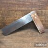 Vintage Rabone Rosewood & Brass Carpenters Square - Good Condition
