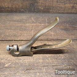 Vintage Eclipse No: 77 Saw Setting Pliers - Refurbished Ready For Use