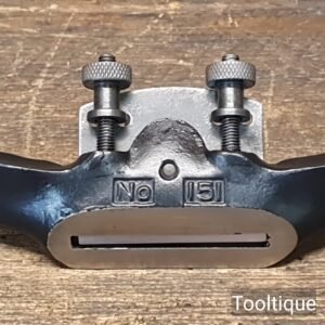 Vintage Stanley No: 151 Flat Sole Screw Adjustment Spokeshave - Fully Refurbished