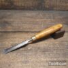 Vintage 5/8” Wm Marples & Sons Shamrock Carpenters Bevel Edge Chisel - Refurbished