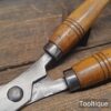 Vintage Small Pair Ladies Gardening Shears Beechwood Handles - Fully Refurbished
