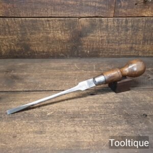 Antique 15” Melhuish of London Cabinet Makers 3/8” Flat End Screwdriver