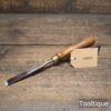 Vintage 1/2" British Firmer Chisel Ashwood Handle - Refurbished For Use