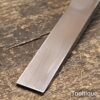 Vintage 1/2" British Firmer Chisel Ashwood Handle - Refurbished For Use