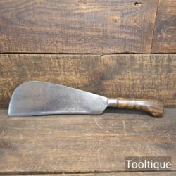 Vintage Parkes Coppicing Billhook Beech Handle - Sharpened Ready For Use