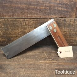 Vintage Carpenter’s Rosewood & Brass 9” Square - Refurbished Ready To Use