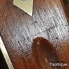 Vintage Carpenter’s Rosewood & Brass 9” Square - Refurbished Ready To Use