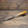Vintage Marples & Sons ¾” Mortice Chisel Boxwood Handle - Refurbished