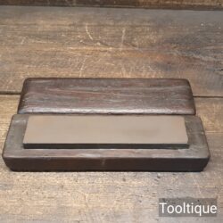 Vintage Boxed Norton India Fine Grade Oil Stone - Lapped Flat