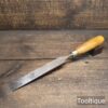 Vintage 1 1/8” Ward & Payne Long Series Cast Steel Firmer Chisel - Refurbished