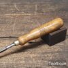 Vintage 1/4" British Firmer Chisel Ashwood Handle - Refurbished