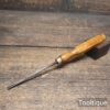 Vintage 1/8” Ward & Payne Woodcarving Vee Veiner Chisel - Refurbished